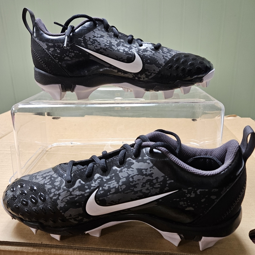 Nike Softball Black and White Cleats